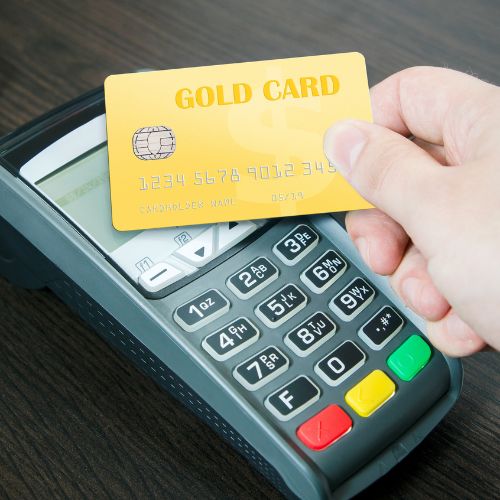 Credit and debit card terminal